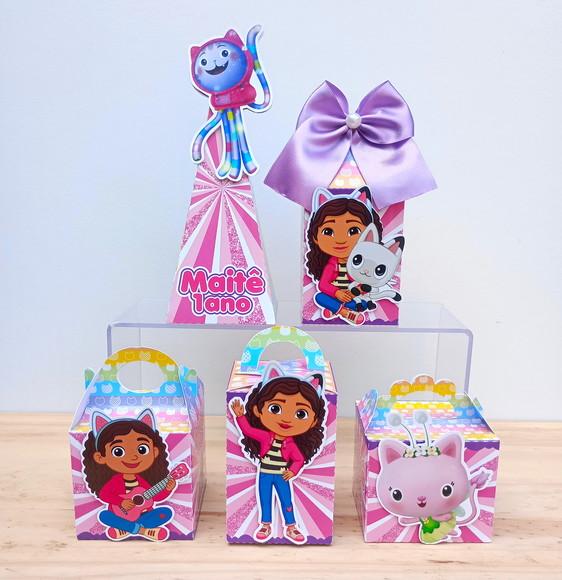 Kit 15 Caixas a Casa Mágica da Gabby Personalizadas