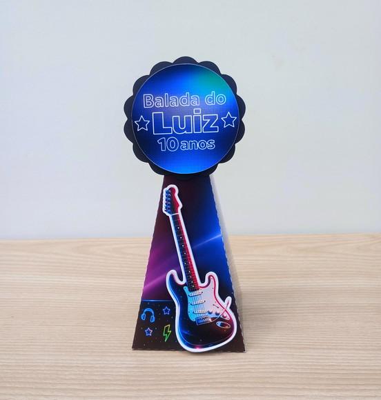 Kit 15 Caixas Balada Infantil Dj Neon Menino Personalizadas