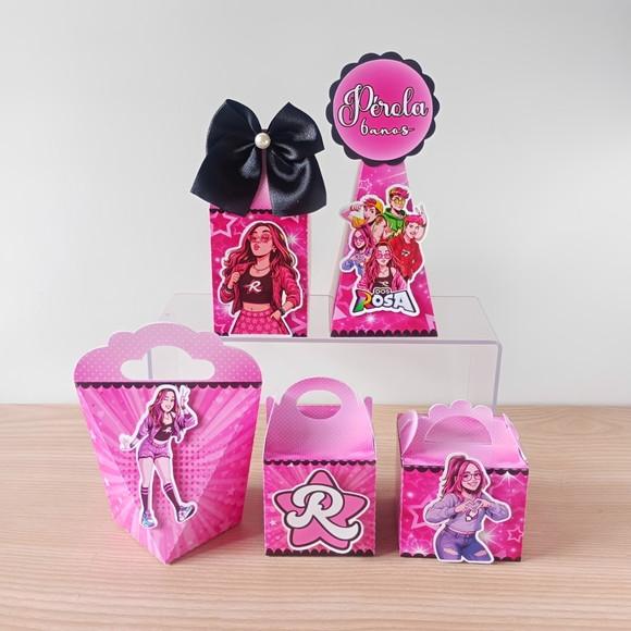 Kit 15 Caixas Emily Vick os Rosas Personalizadas