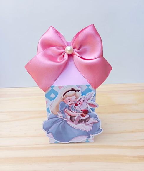 Kit 15 Caixas Personalizadas a Alice no País das Maravilhas