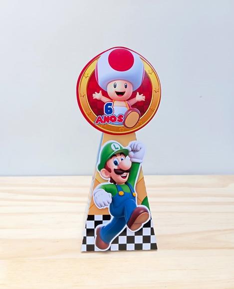 Kit 15 Caixas Personalizadas Super Mário Bros