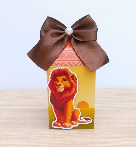 Kit 15 Caixas Rei Leão Personalizadas