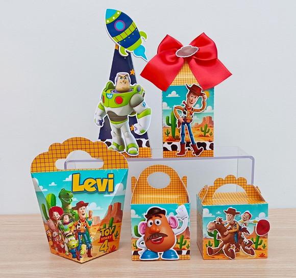 Kit 15 Caixas Toy Story Personalizadas