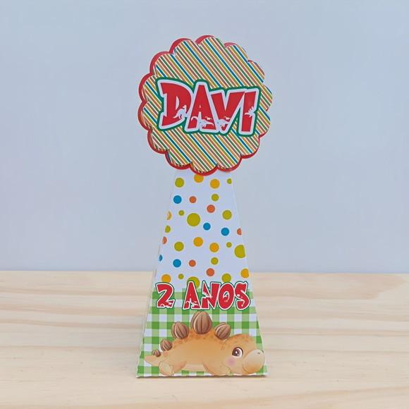 Kit 20 Caixas Dino Baby Menino Personalizada