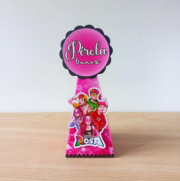 Kit 20 Caixas Emily Vick os Rosas Personalizadas