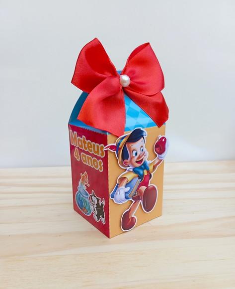 Kit 20 Caixas do Pinóquio Personalizada
