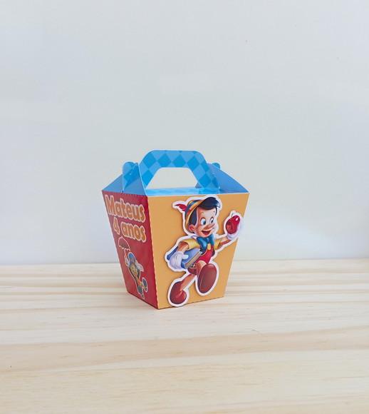 Kit 20 Caixas do Pinóquio Personalizada