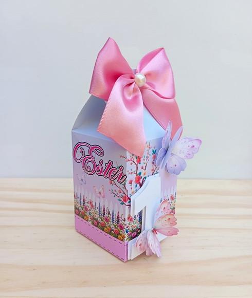 Kit 20 Caixas Jardim das Borboletas Personalizada
