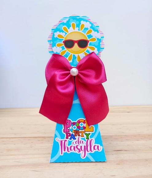 Kit 20 Caixas Pool Party Personalizadas