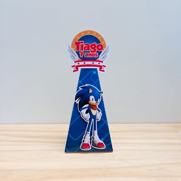 Kit 20 Caixas Sonic Personalizada