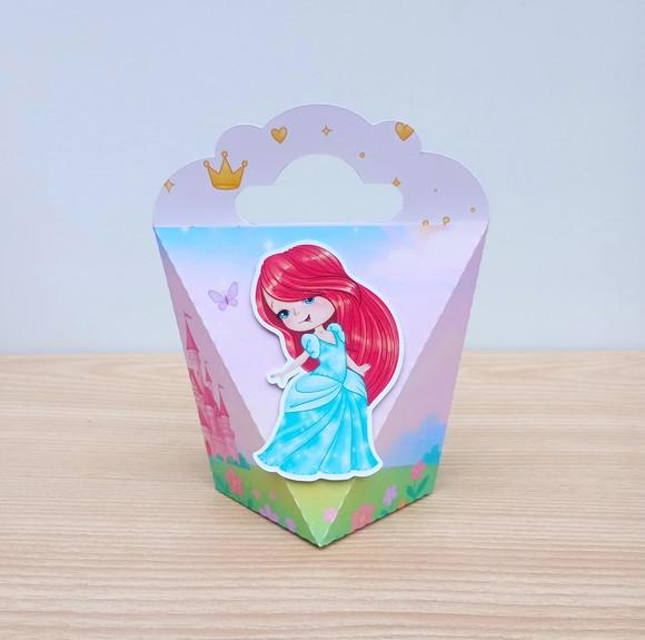 Kit 25 Caixas Princesas Disney Cute Personalizadas
