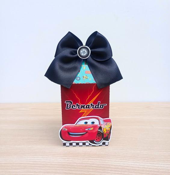 Kit 25 Caixas Relâmpago Mcqueen-disney Carros Personalizadas