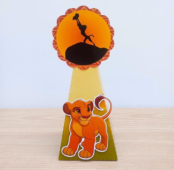 Kit 25 Caixas Rei Leão Personalizadas
