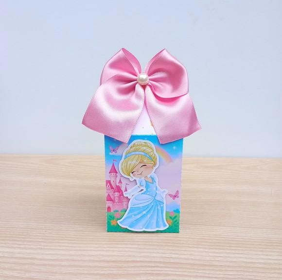 Kit 30 Caixas Princesas Disney Cute Personalizadas