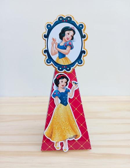 Kit 50 Caixas Branca de Neve Personalizadas