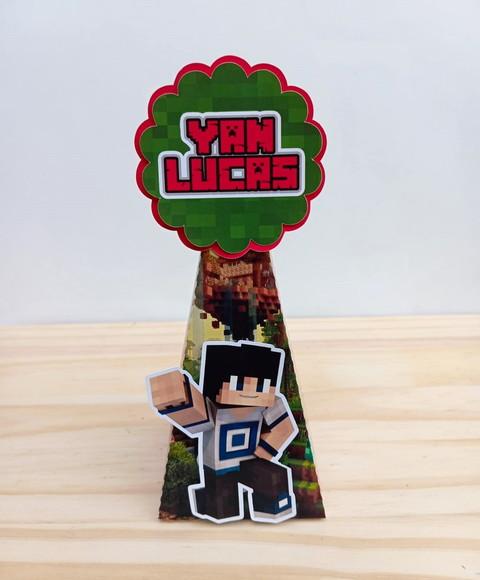Kit 50 Caixas Minicraft Personalizadas