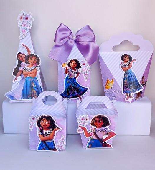 Kit 50 Caixas Personalizadas Encanto
