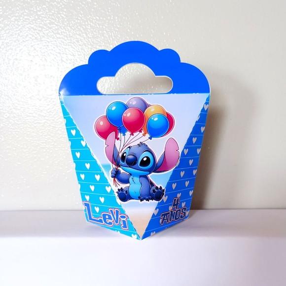Kit Caixas Personalizadas Stitch (30 Caixas)