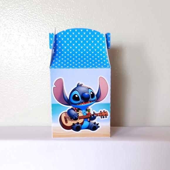 Kit Caixas Personalizadas Stitch (50 Caixas)