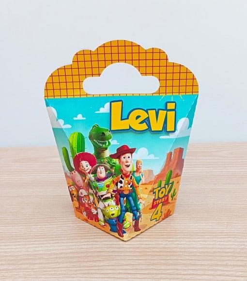 Lembrancinha Toy Story Caixa Coração Personalizada
