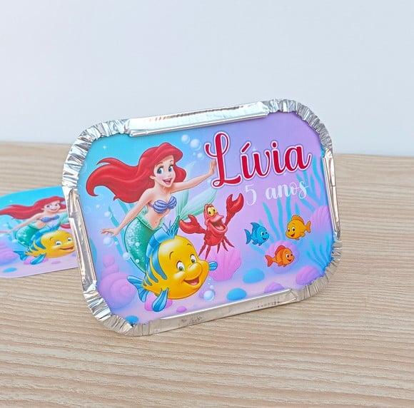Marmita Ariel a Pequena Sereia Personalizada