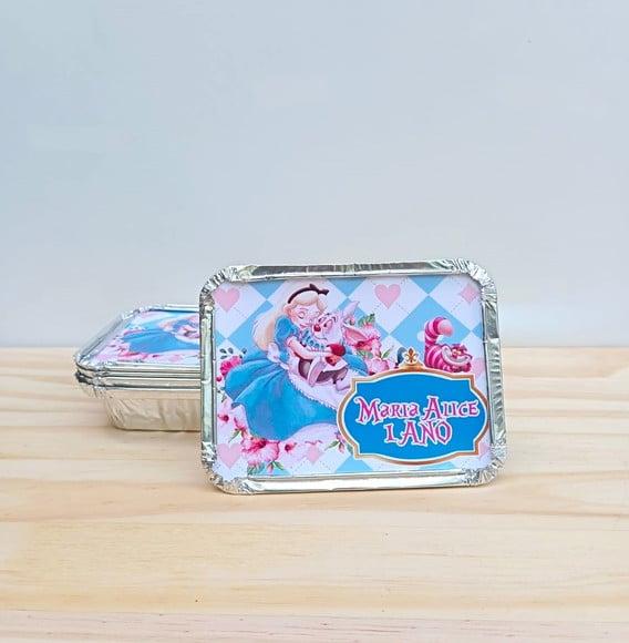 Marmita Alice no País das Maravilhas Personalizada