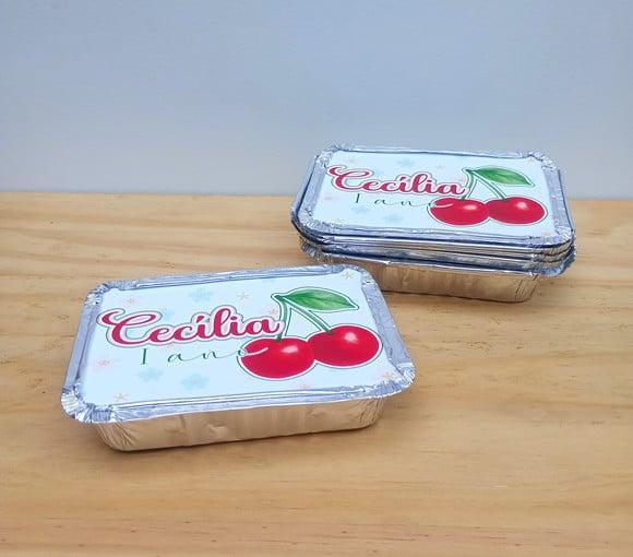 Marmita Cerejinha Personalizada- Lembrancinha Cerejinha