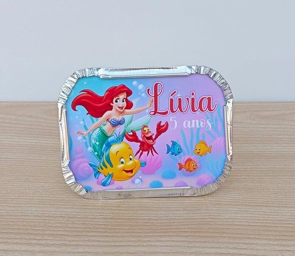 Marmita Ariel a Pequena Sereia Personalizada