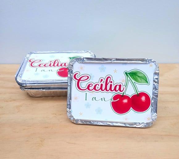Marmita Cerejinha Personalizada- Lembrancinha Cerejinha