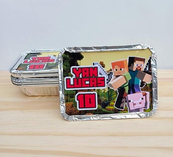 Marmita Minicraft Personalizada