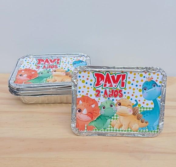 Marmita Personalizada Dino Baby Menino - Lembrancinha Dino