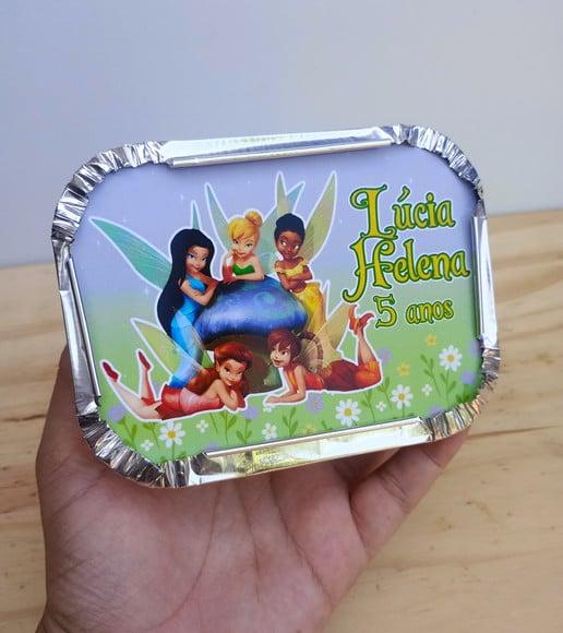 Marmita Tinker Bell - Disney Fadas Personalizada
