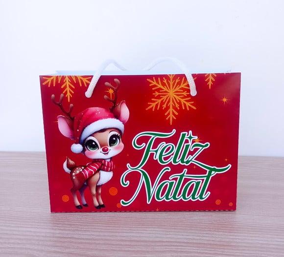 Sacolinha de Natal Personalizada m