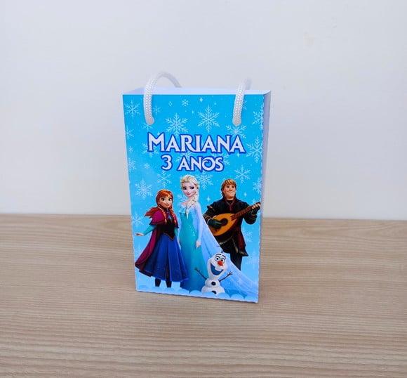 Sacolinha Frozen Personalizadas P