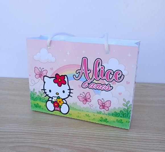 Sacolinha Hello Kitty Personalizadas m