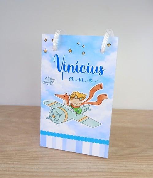 Sacolinha Pequeno Príncipe Personalizada P