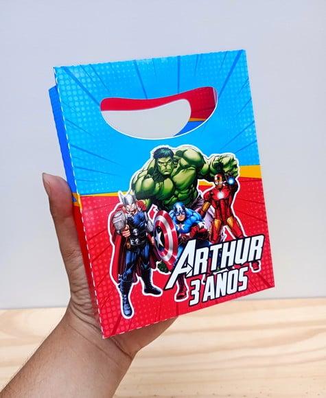Sacolinha Personalizada Vingadores
