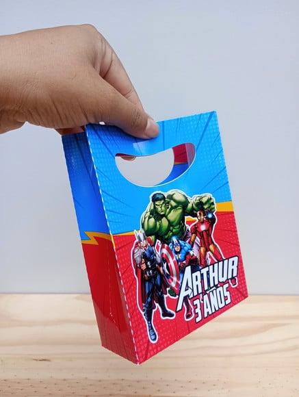 Sacolinha Personalizada Vingadores