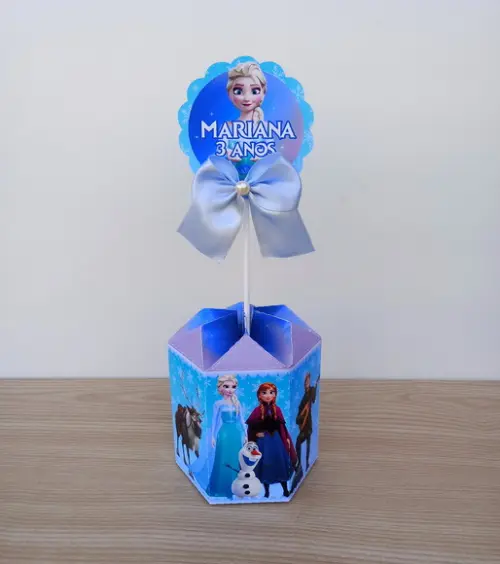 15 Centros de Mesa Frozen Personalizados