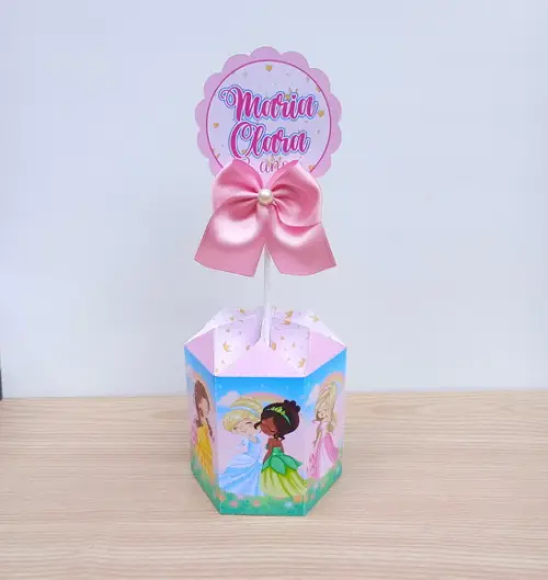 15 Centros de Mesa Princesas Disney Cute Personalizados