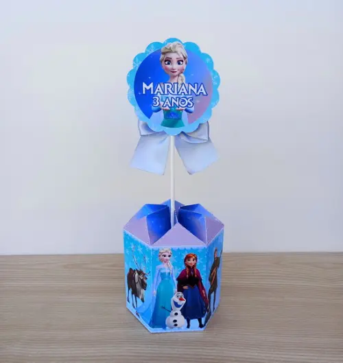 15 Centros de Mesa Frozen Personalizados