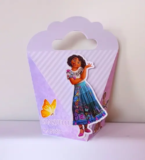 Caixa Coração Personalizada Encanto