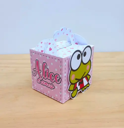Caixa Lanchinho Hello Kitty Personalizadas