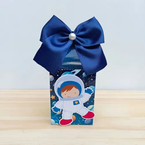 Caixa Milk Astronauta Personalizada