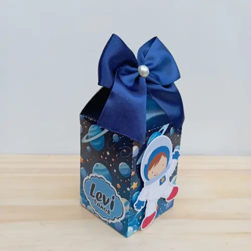 Caixa Milk Astronauta Personalizada