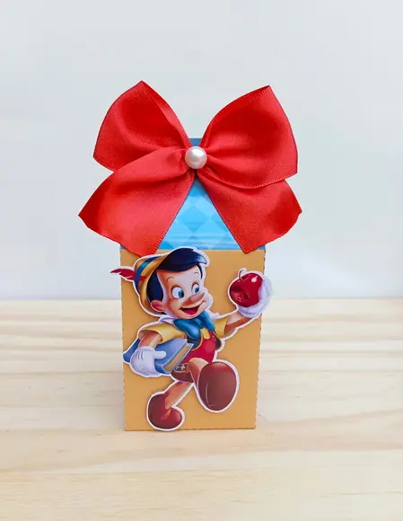 Caixa Milk do Pinóquio Personalizada