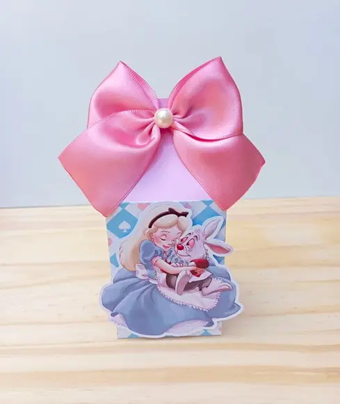 Caixa Milk Personalizada Alice no País das Maravilhas