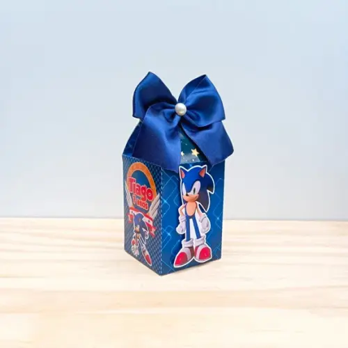 Caixa Milk Sonic Personalizada
