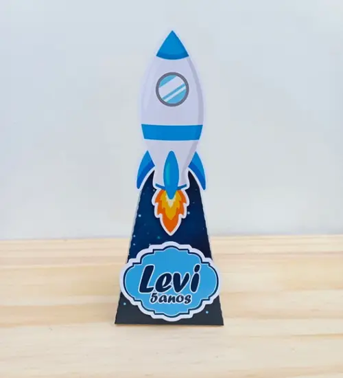 Caixa Pirâmide Astronalta Personalizada