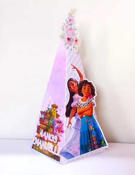 Caixa Pirâmide Personalizada Encanto